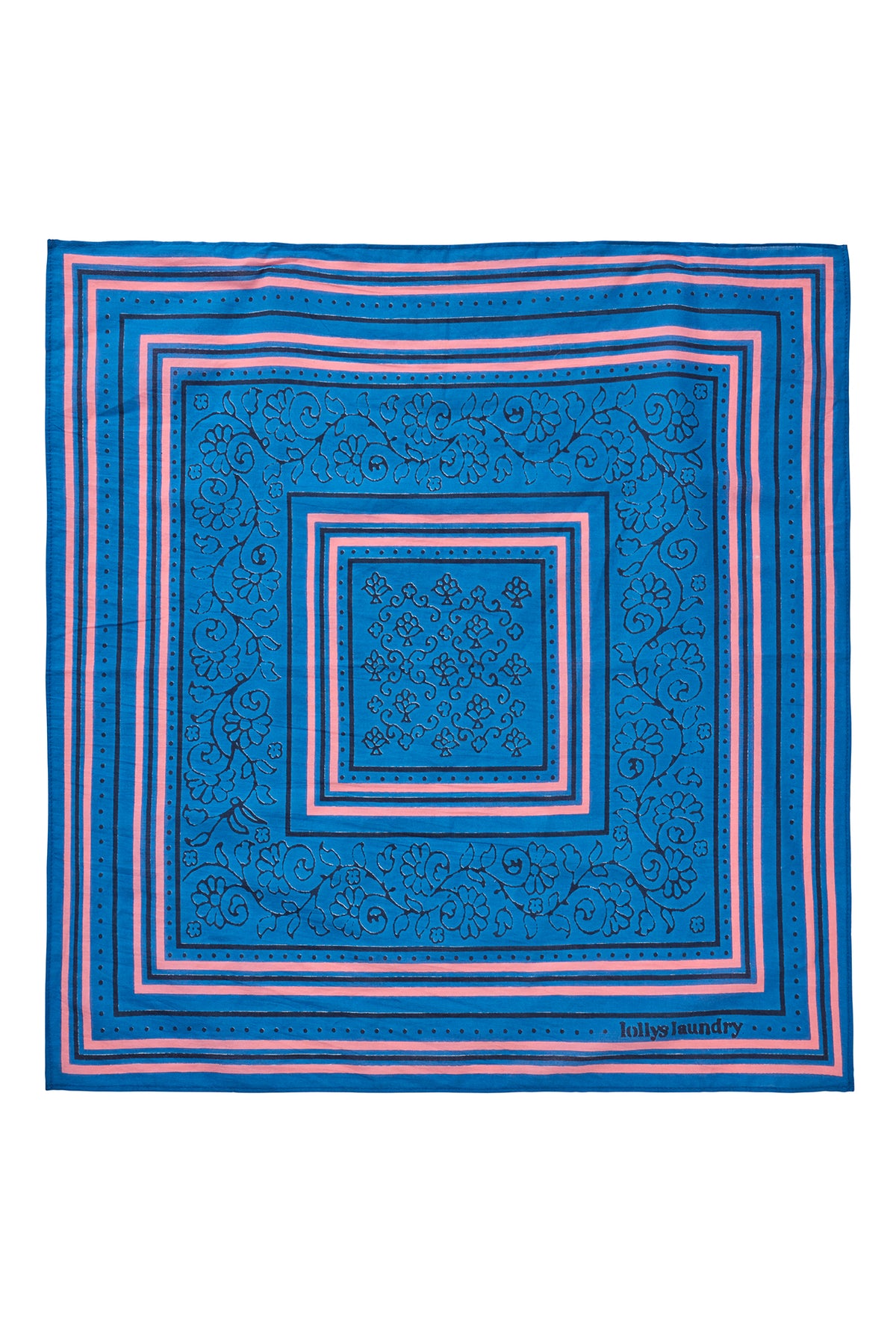 Lollys Laundry HemlockLL Bandana Scarf 20 Blue