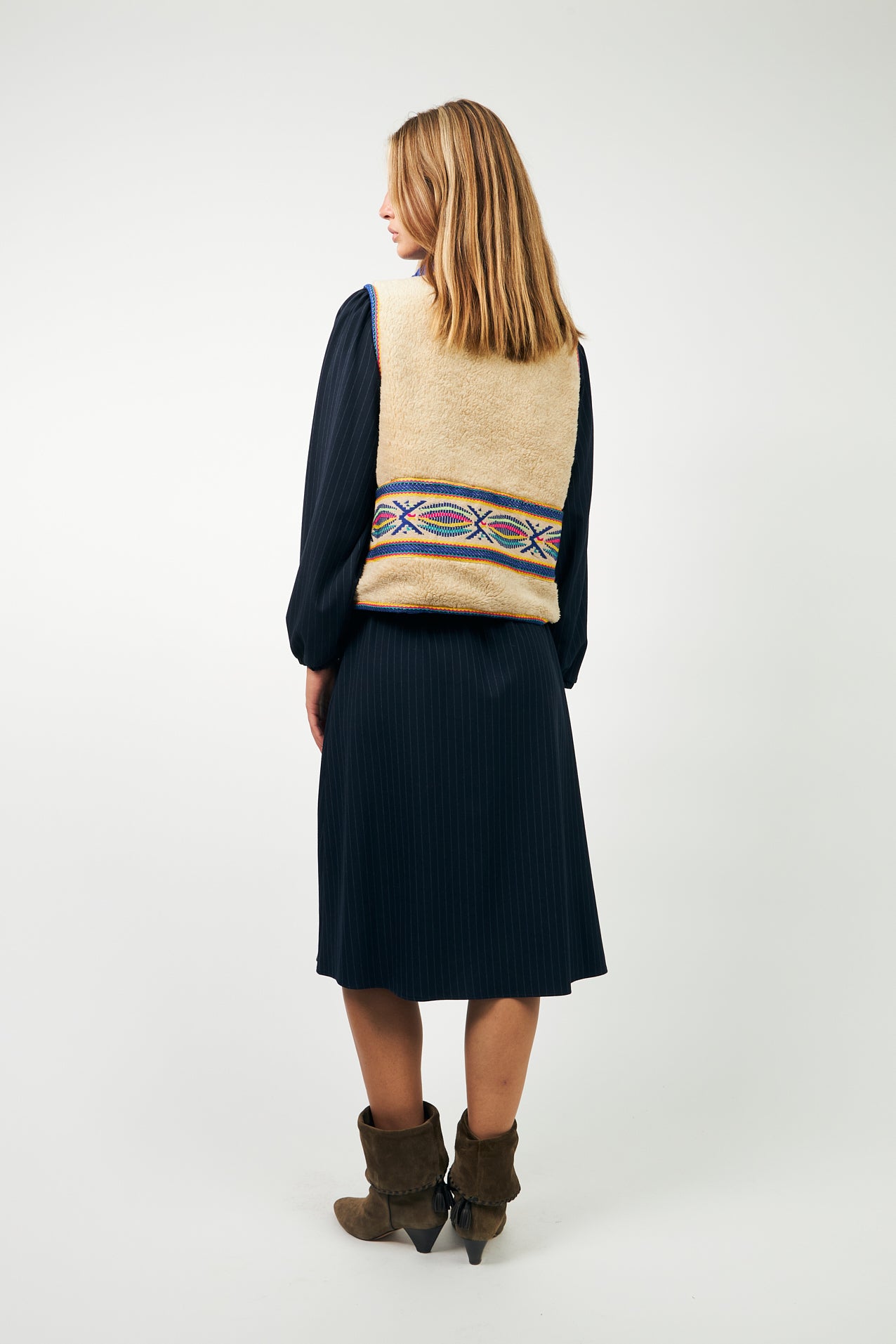 Lollys Laundry HugoLL Teddy Vest Vest 20 Blue