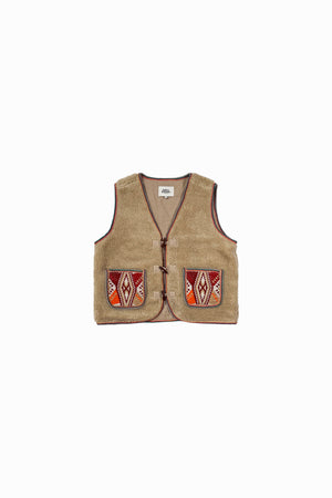 Lollys Laundry HugoLL Teddy Vest Vest 30 Red