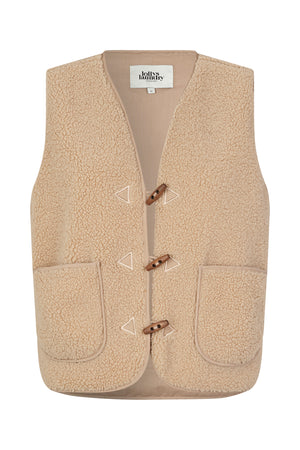 Lollys Laundry HugoLL Vest Vest 08 Beige