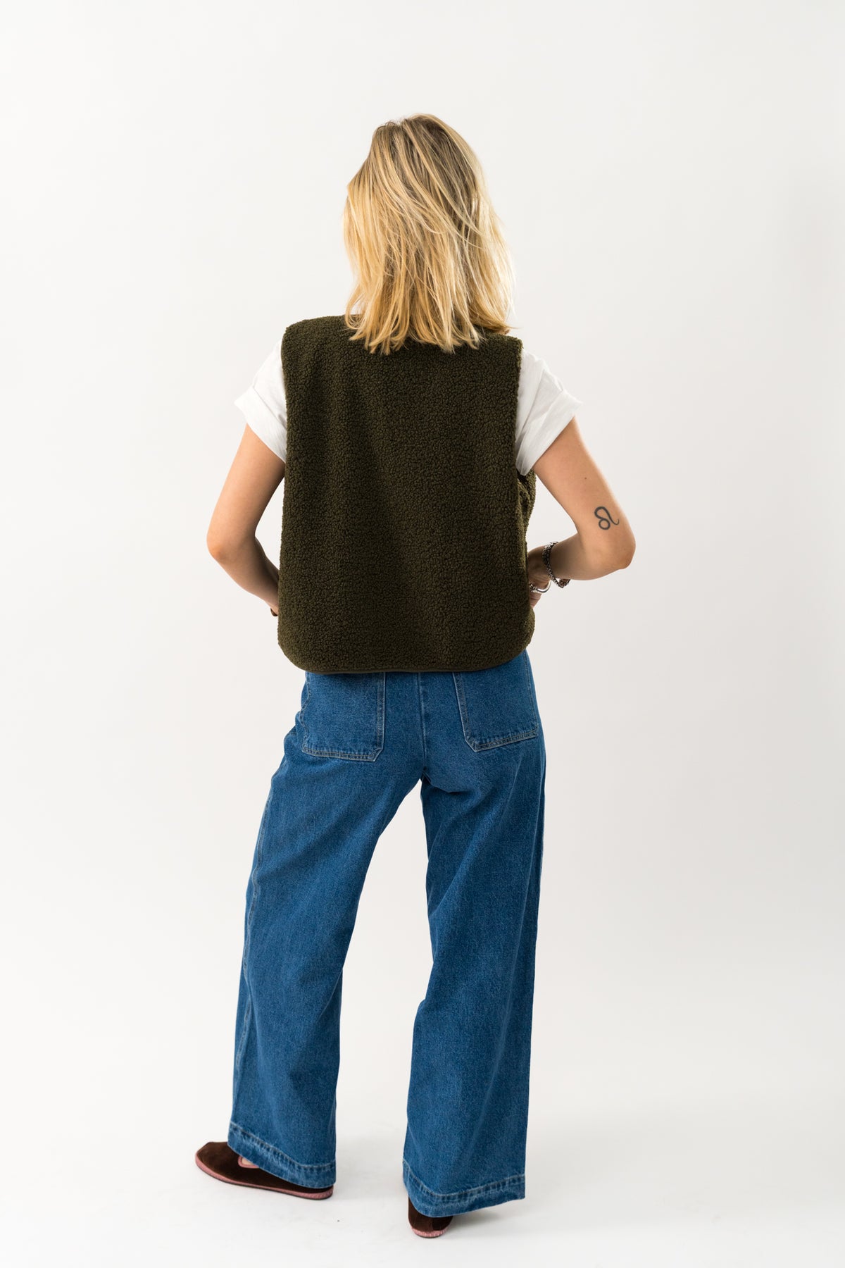 Lollys Laundry HugoLL Vest Vest 42 Dark Green
