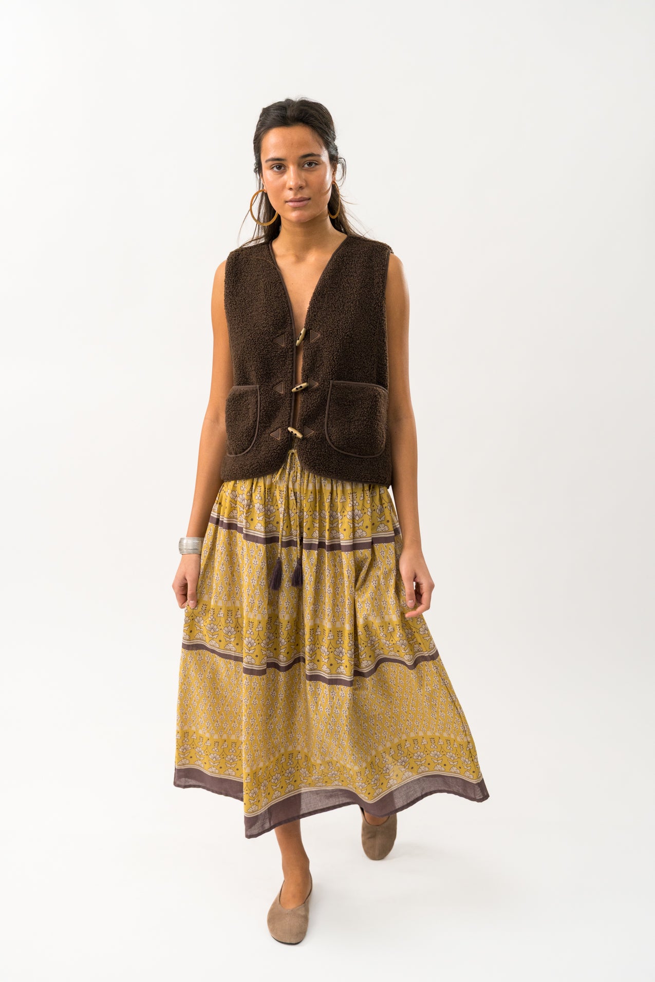 Lollys Laundry HugoLL Vest Vest  87 Dark Mokka