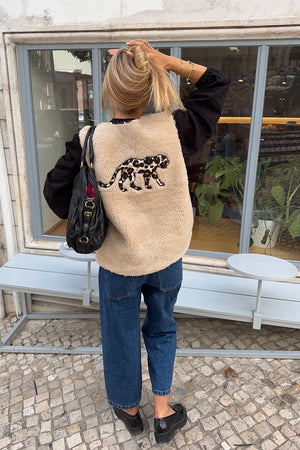 Lollys Laundry JaceLL Vest Vest 08 Beige