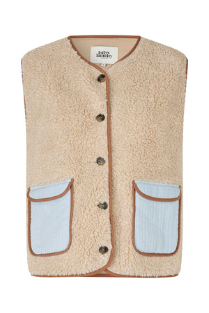 Lollys Laundry JaceLL Vest Vest  22 Light Blue