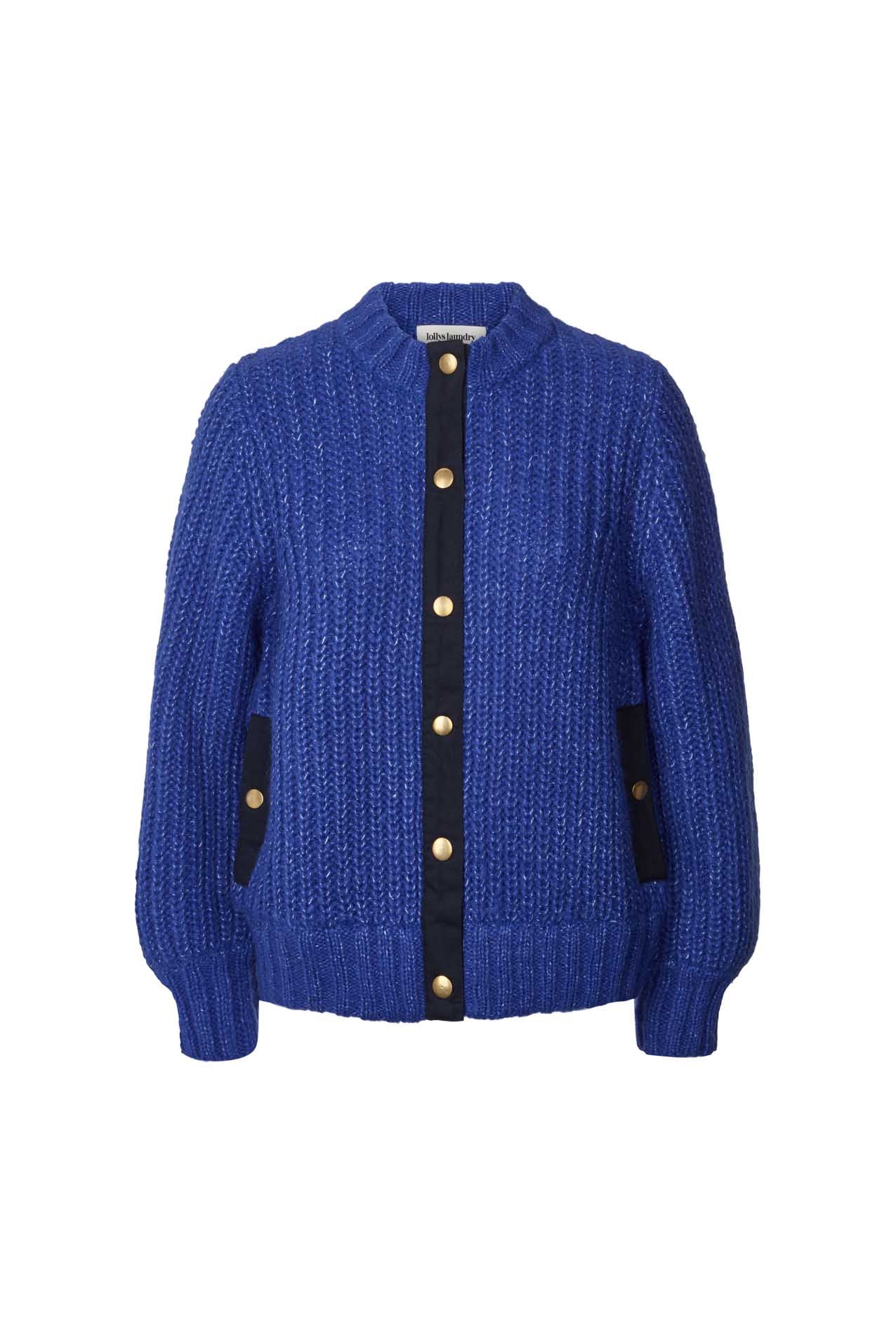 Lollys Laundry Jamie Cardigan Jumper 25 Royal Blue