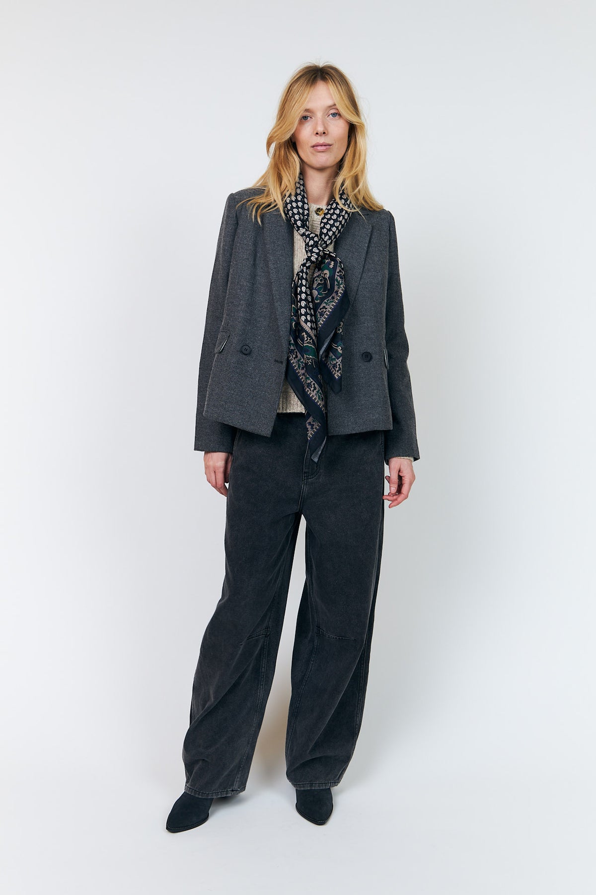 JennaLL Big Scarf - Black