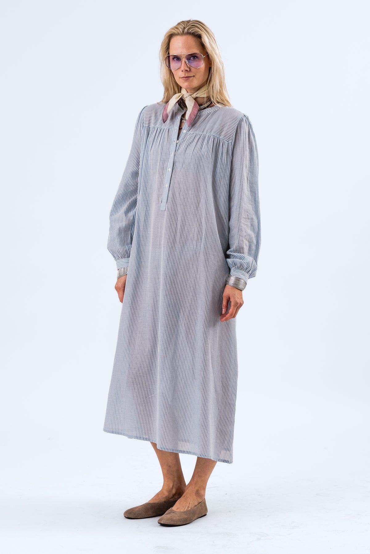 Lollys Laundry JesL Midi Dress Dress 80 Stripe