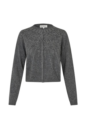 Lollys Laundry JudeLL Knit Cardigan Cardigan  11 Grey Melange