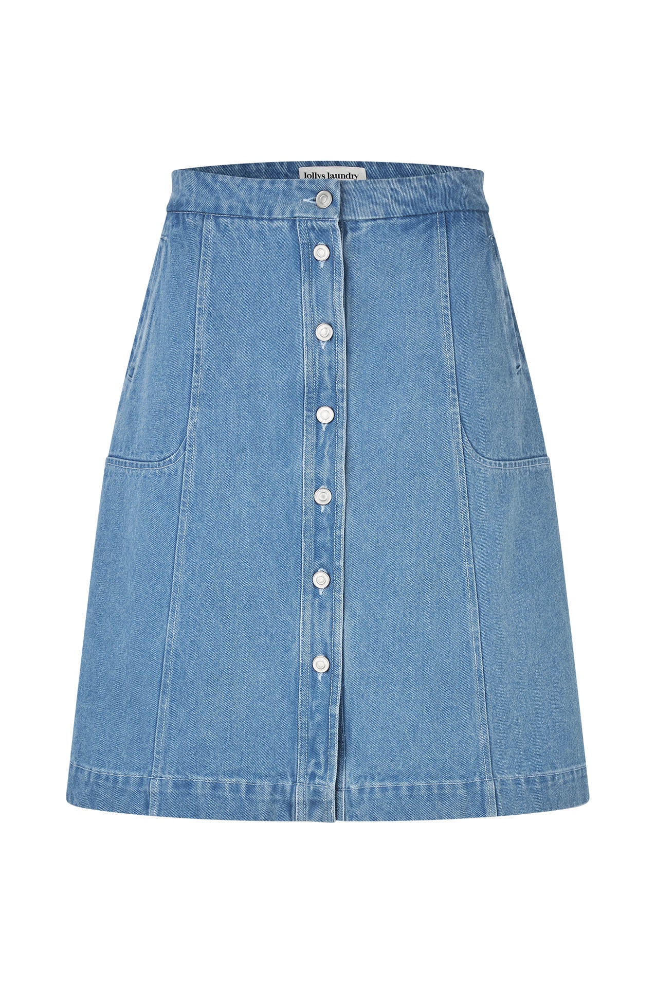 Lollys Laundry KayLL midi Skirt Skirt 100 Washed Denim