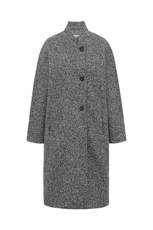 Lollys Laundry KayaLL Coat Outerwear 11 Grey Melange