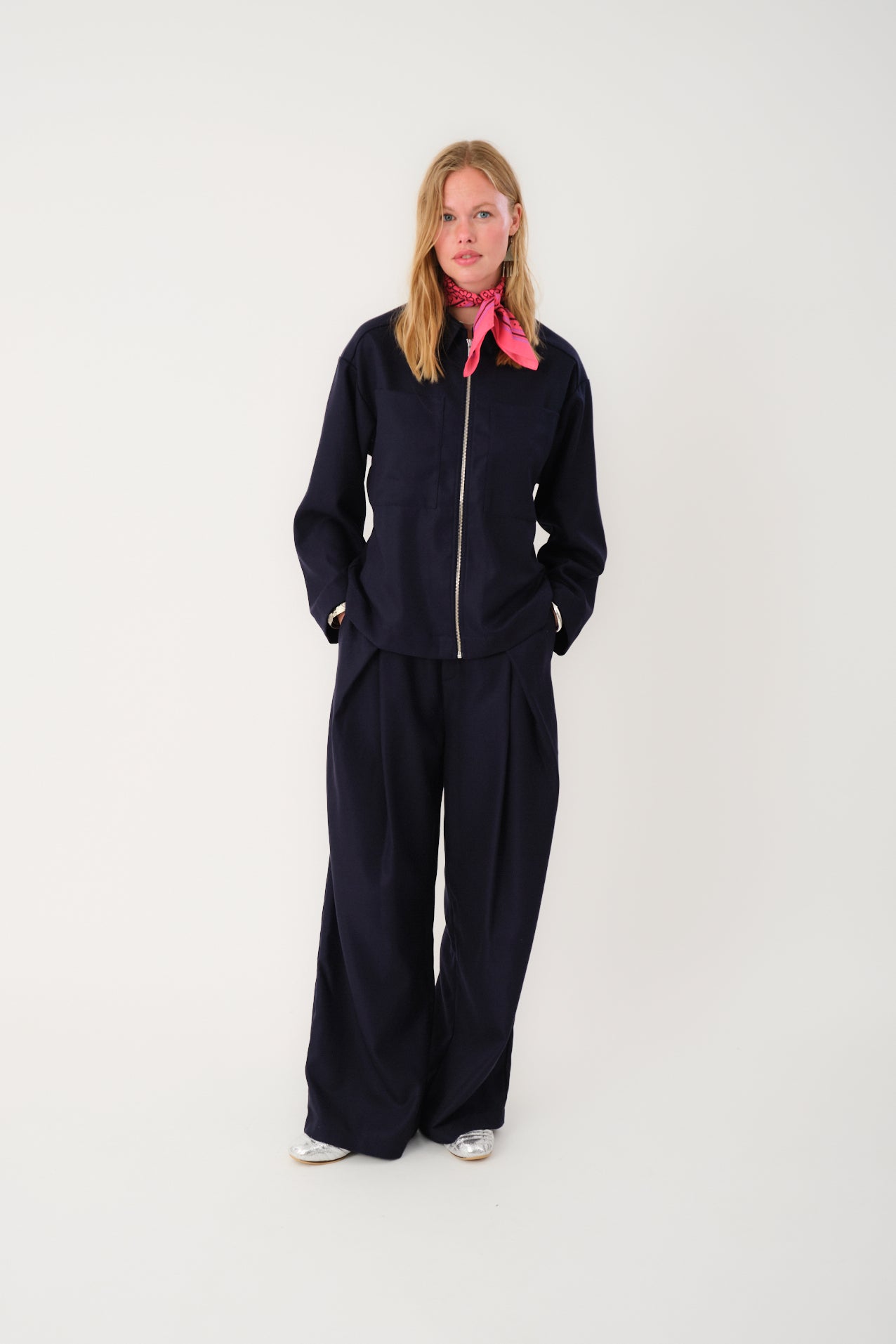 Lollys Laundry KhaiLL Jacket Jacket 23 Dark Blue