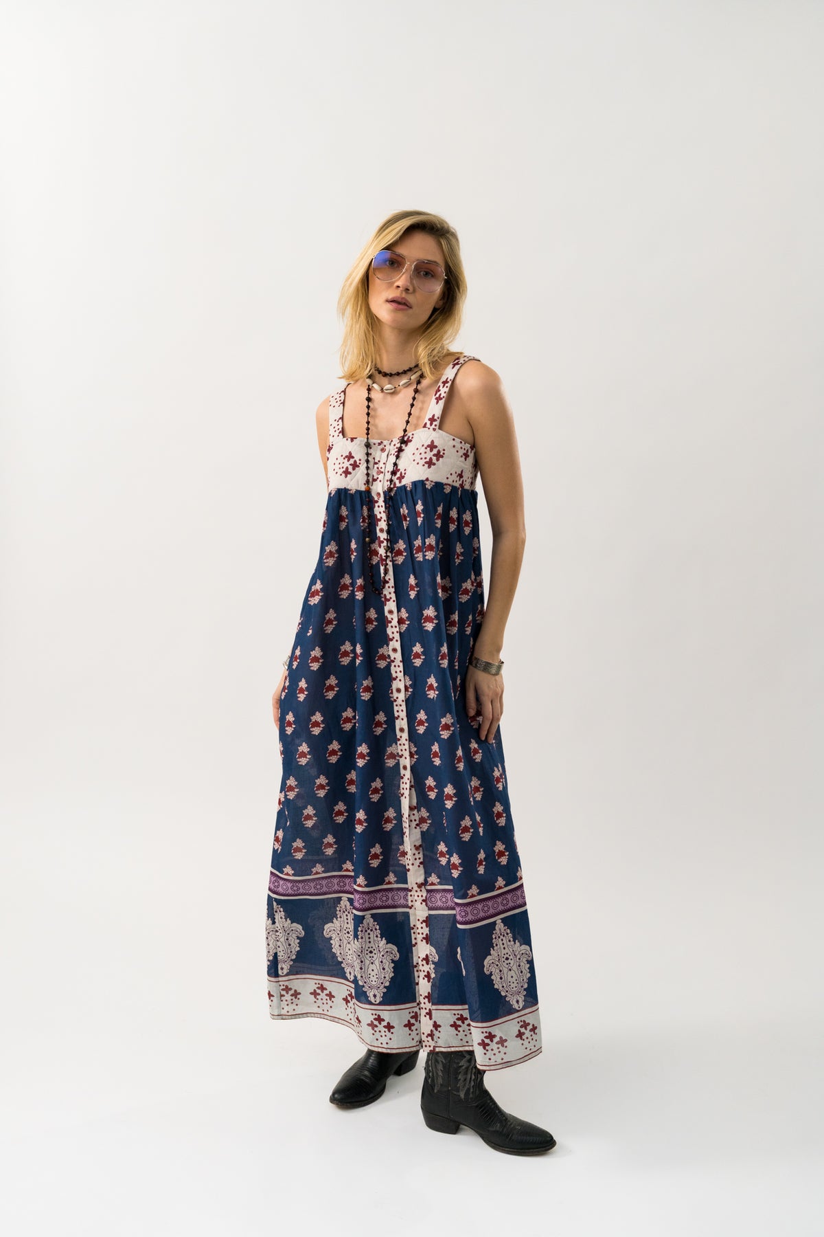 Lollys Laundry KiaLL Maxi Dress Dress 23 Dark Blue
