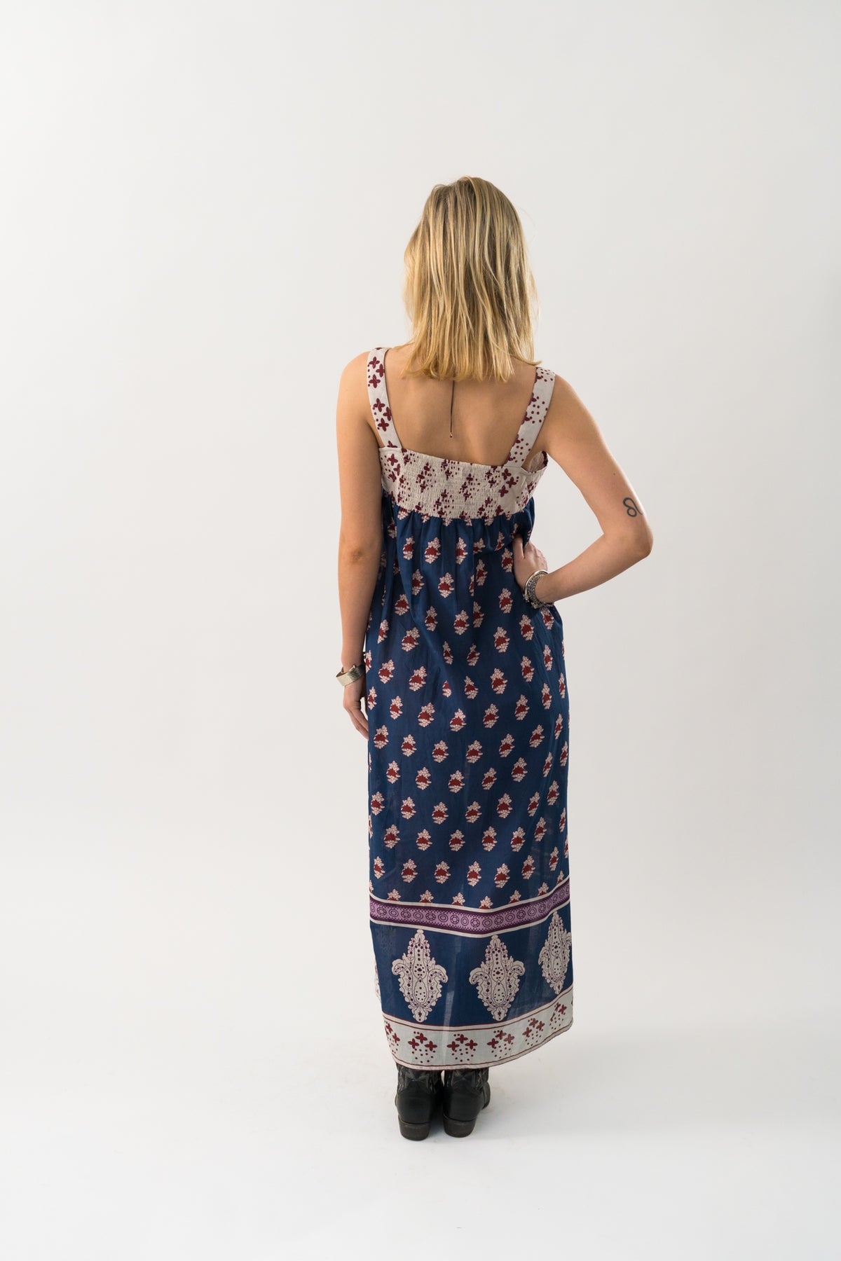 Lollys Laundry KiaLL Maxi Dress Dress 23 Dark Blue