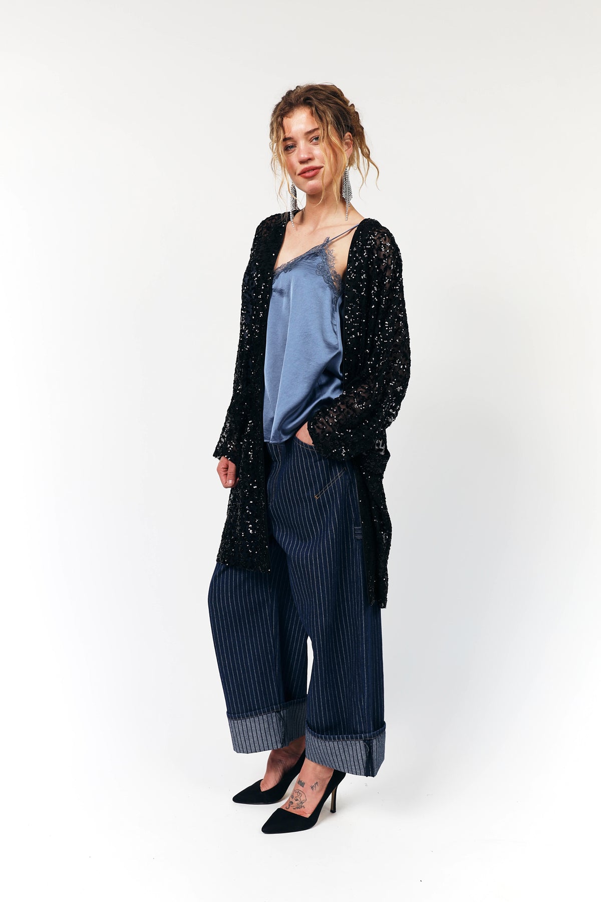 KimmiLL Kimono - Black