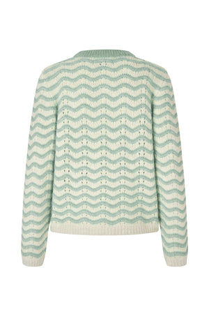 Lollys Laundry LanoLL Jumper Knit Jumper 49 Dusty Green