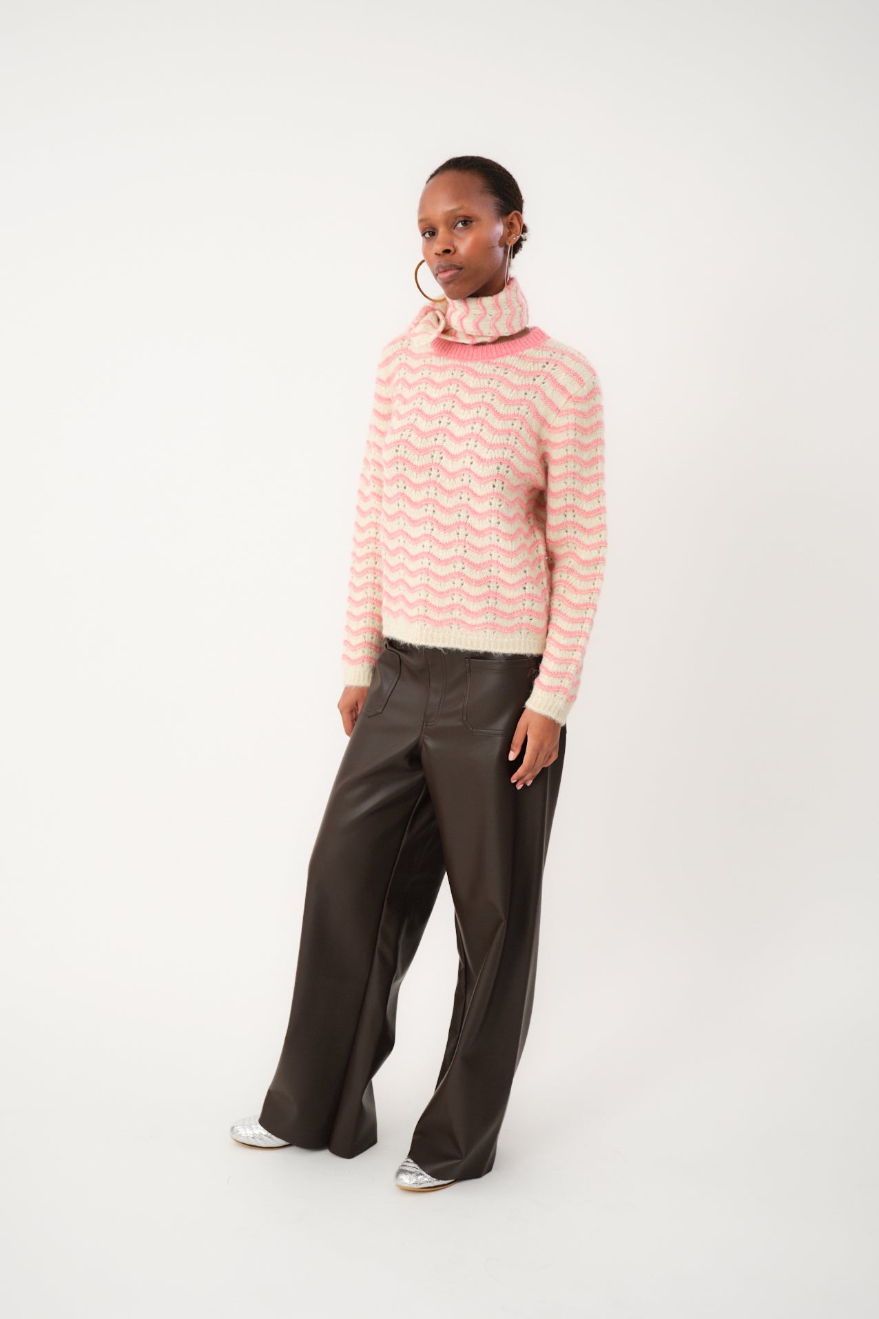 Lollys Laundry LanoLL Jumper Knit Jumper 51 Pink