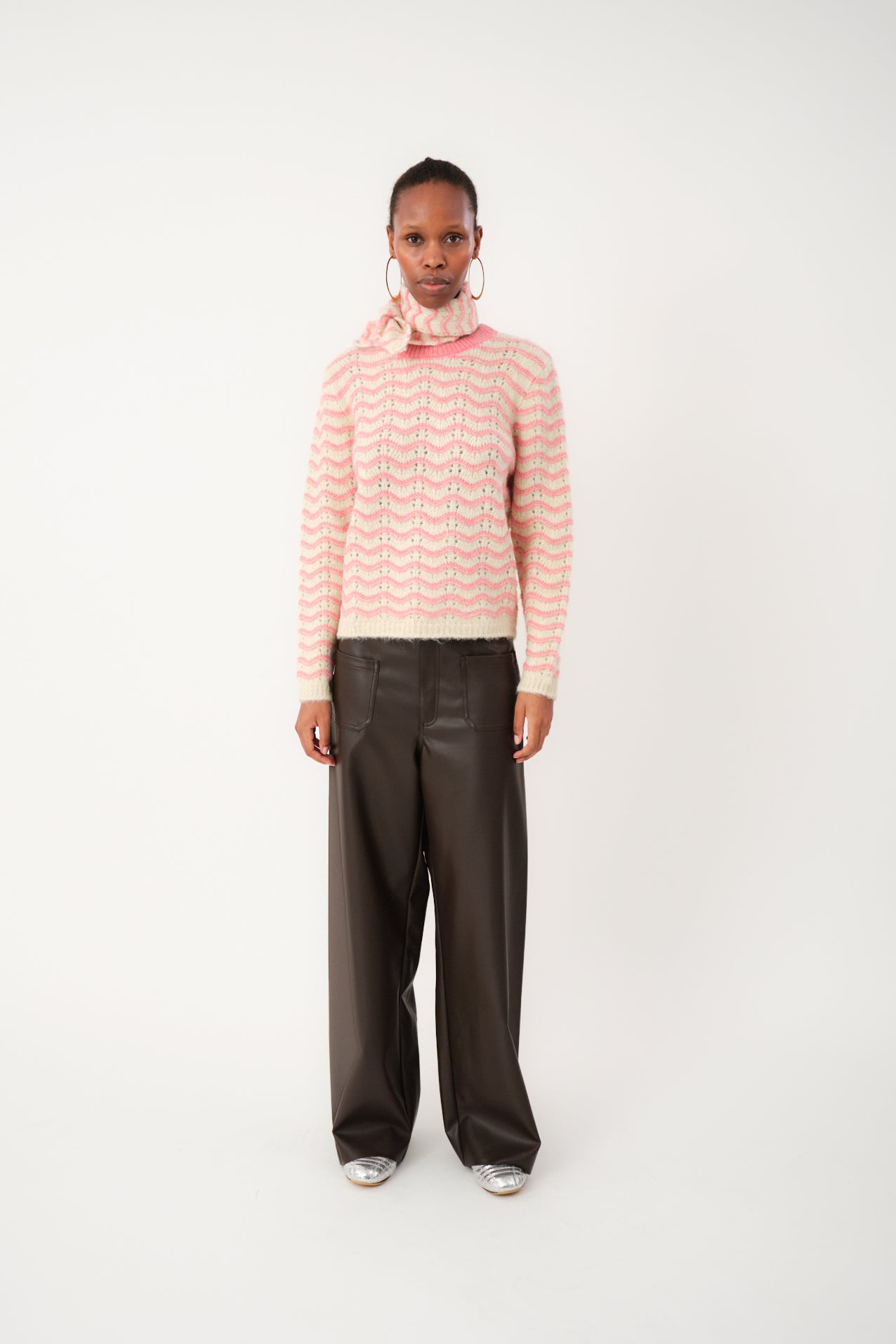 Lollys Laundry LanoLL Jumper Knit Jumper 51 Pink