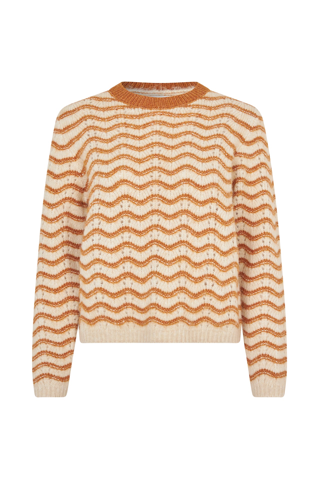 Lollys Laundry LanoLL Jumper Knit Jumper 58 Camel