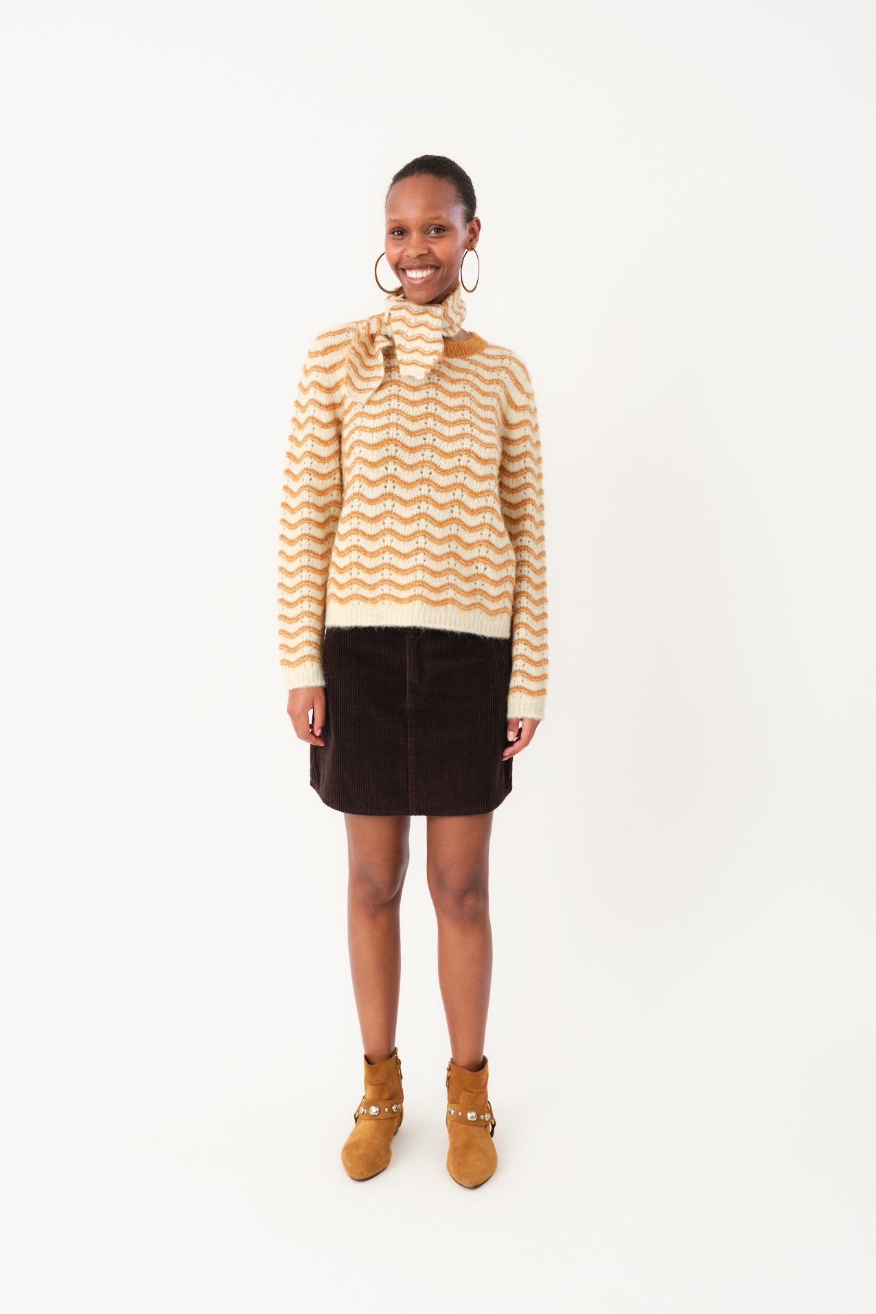 Lollys Laundry LanoLL Jumper Knit Jumper 58 Camel