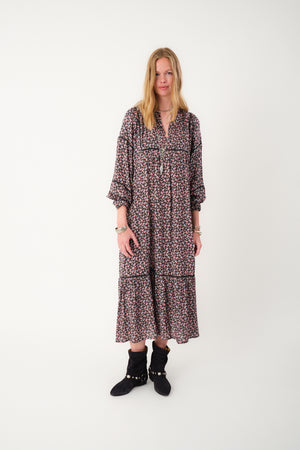 Lollys Laundry LatourLL Maxi Dress Dress 18 Washed Black