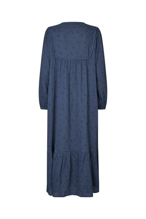 Lollys Laundry LatourLL Maxi Dress LS Dress 23 23 Dark Blue