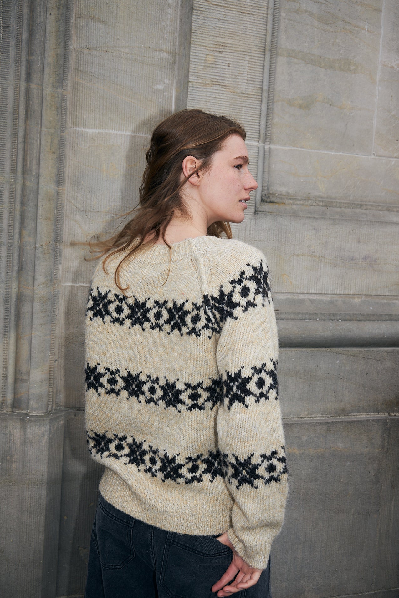 Lollys Laundry LattieLL Knit Jumper 02 Creme