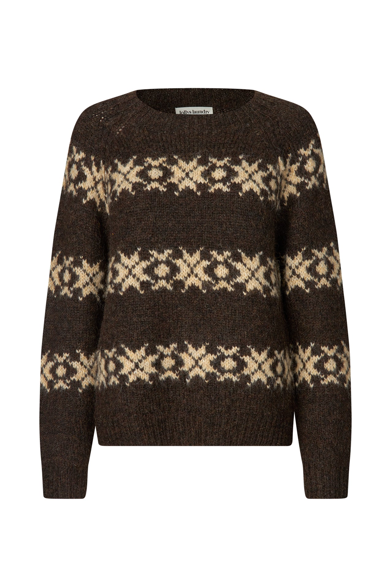 Lollys Laundry LattieLL Knit Jumper 87 Dark Mokka