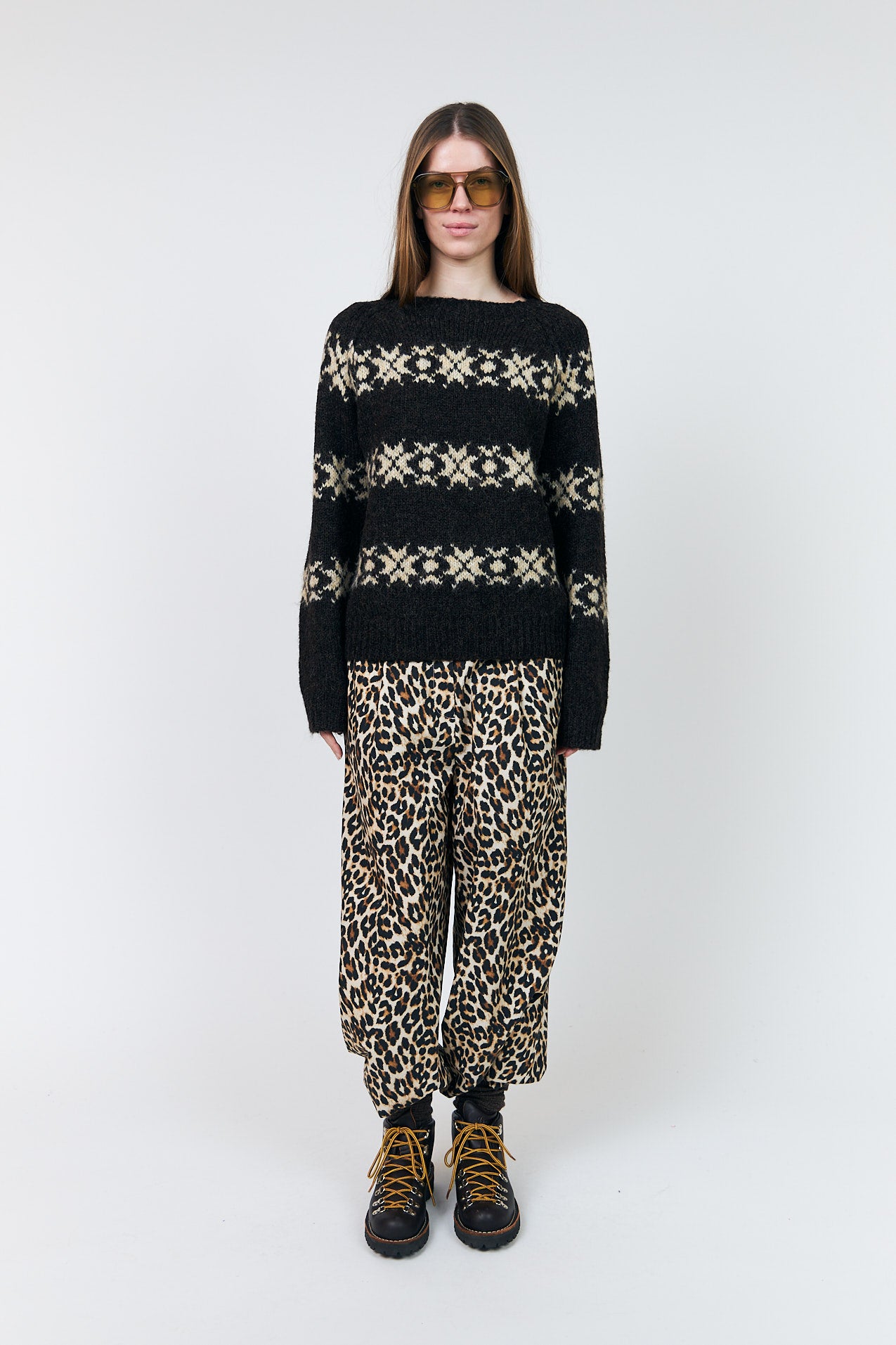 Lollys Laundry LattieLL Knit Jumper 87 Dark Mokka