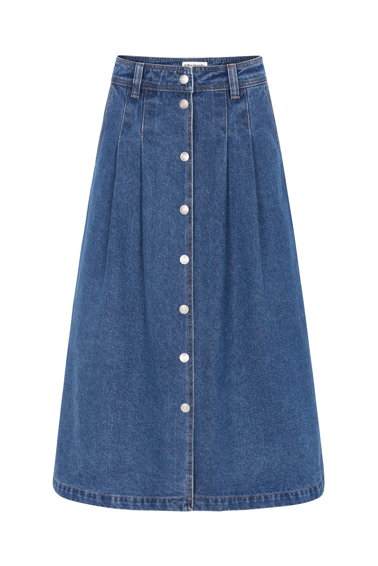 LennonLL Midi Skirt - Dark Blue