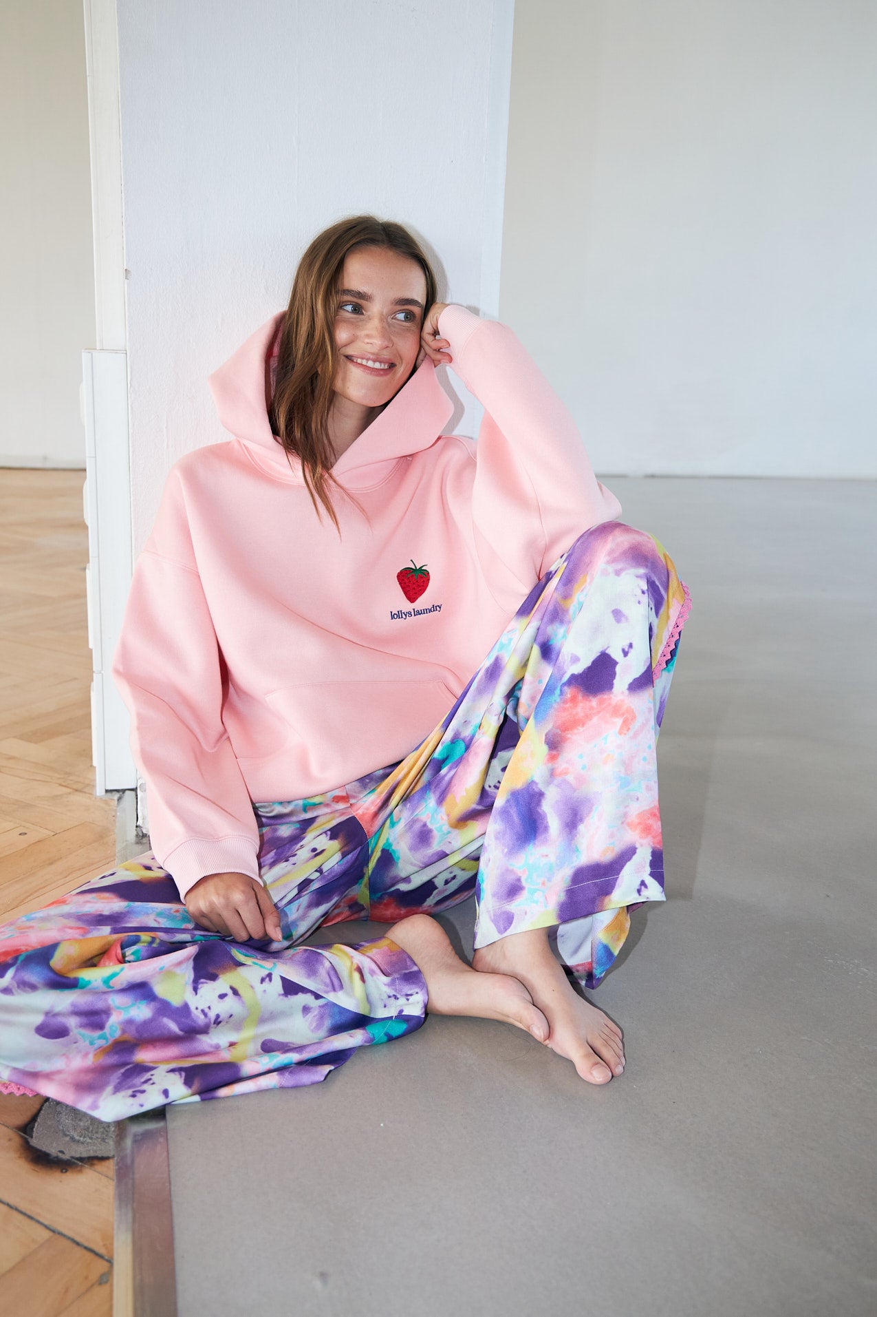 Lollys Laundry LennoxLL Sweatshirt Sweatshirt 84 Light Pink