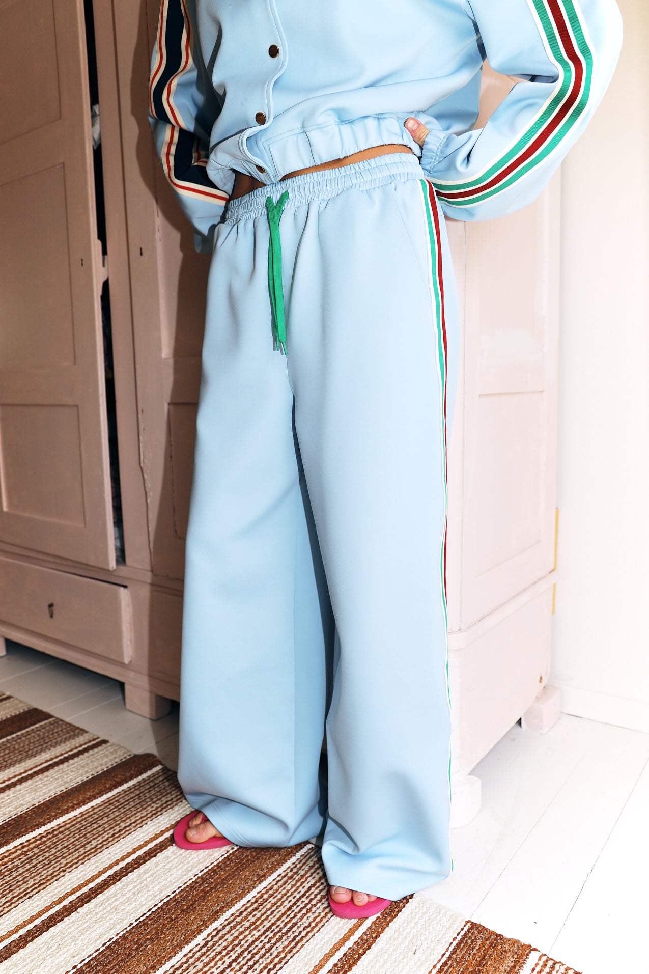 LiamLL Track Pants - Light Blue