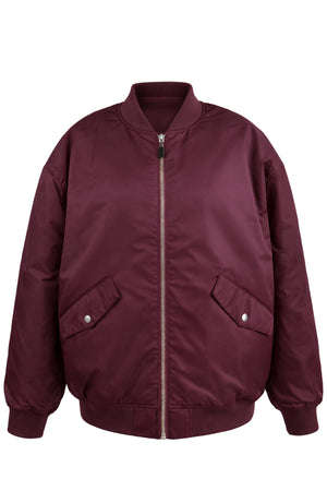 Lollys Laundry LilaLL Bomber Jacket Outerwear 31 Bordeaux