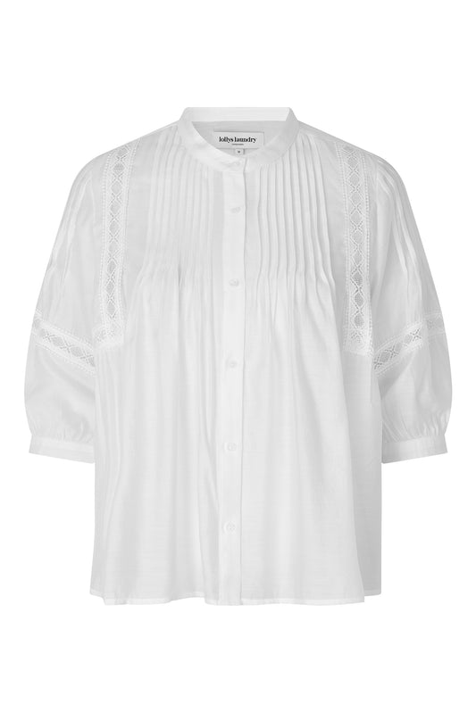 Lollys Laundry LilianaLL Shirt LS Shirt 01 White