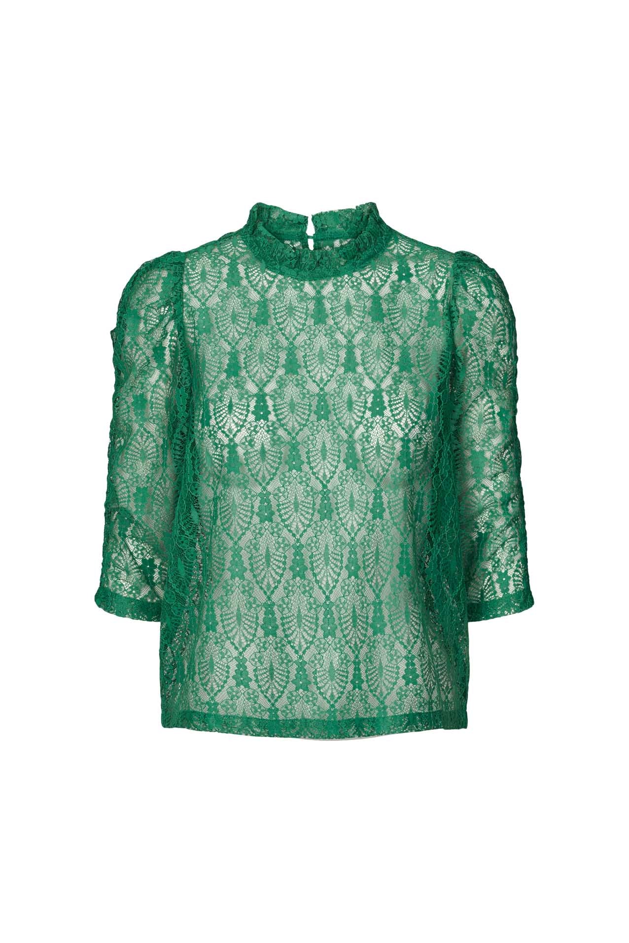 Lollys Laundry Lilou Blouse Shirt 40 Green