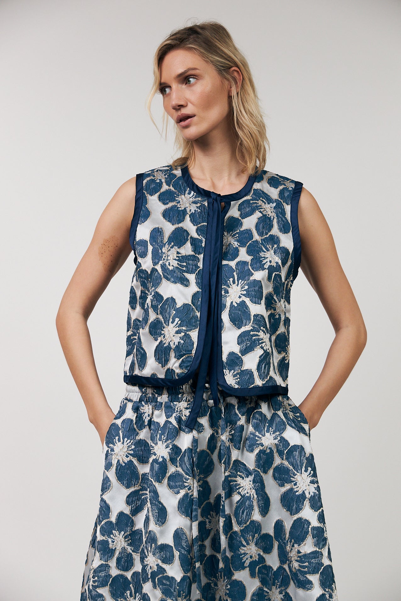 Lollys Laundry LivLL Vest Vest 20 Blue