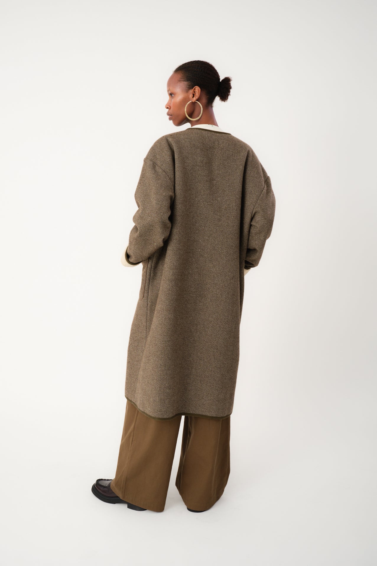 Lollys Laundry LockerbieLL Coat Outerwear 87 Dark Mokka