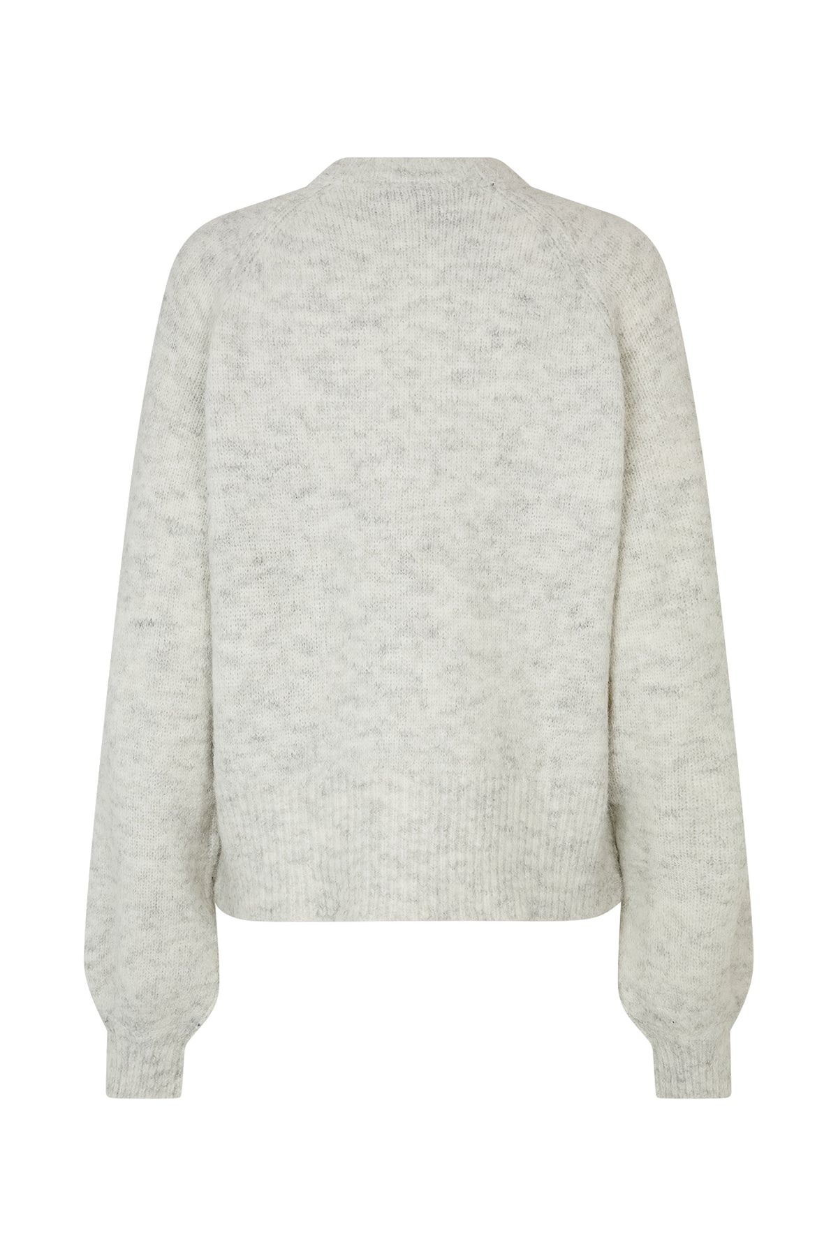Lollys Laundry LucilleLL Cardigan LS Cardigan 13 Light Grey Melange