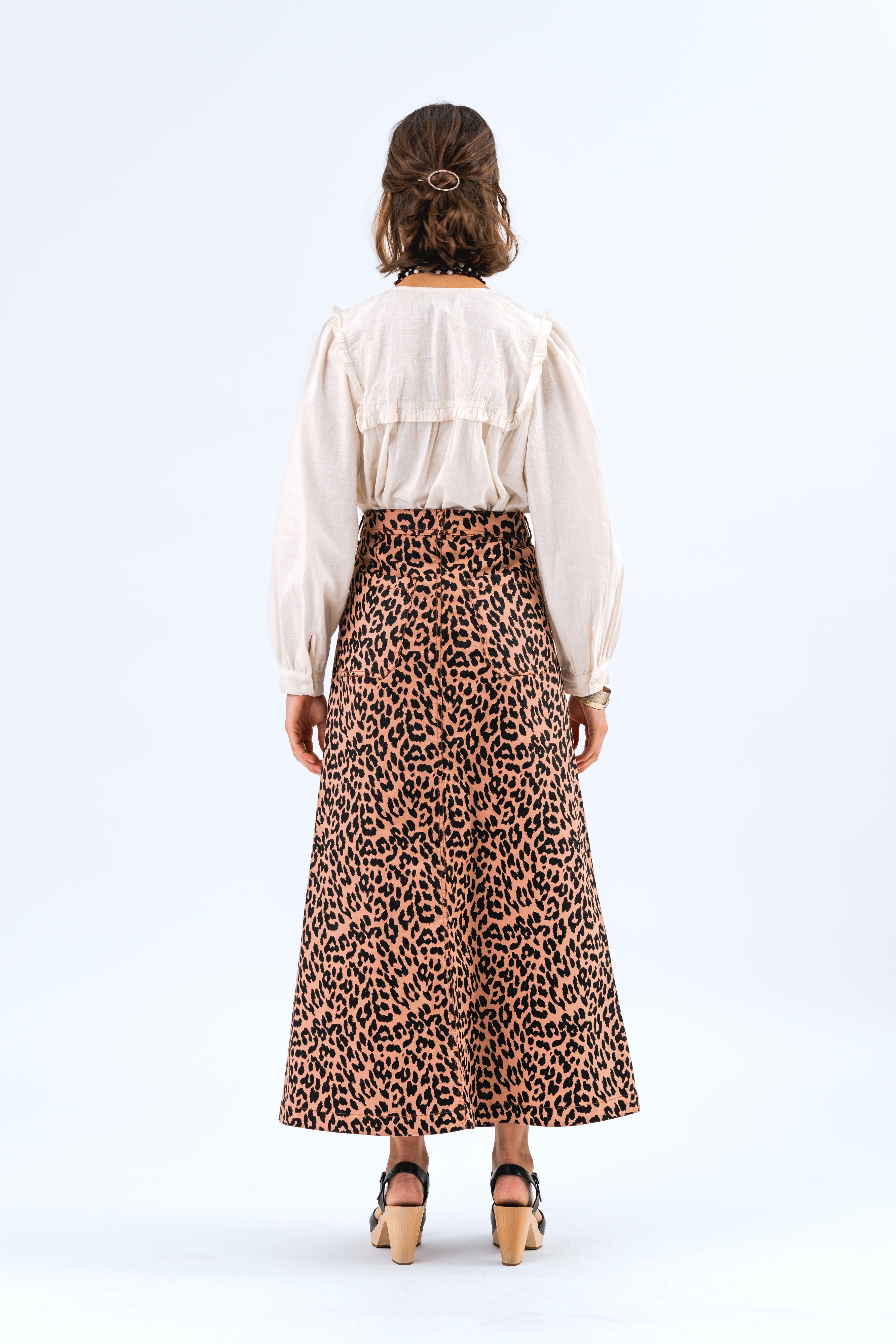 Lollys Laundry LunaLL Maxi Skirt Skirt 72 Leopard Print