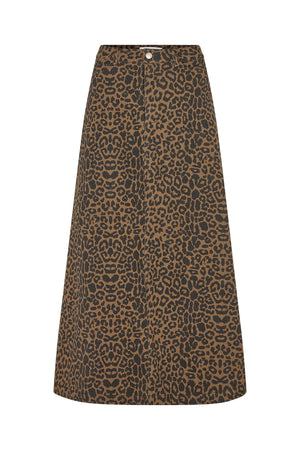 Lollys Laundry LunaLL Maxi Skirt Skirt 72 Leopard Print