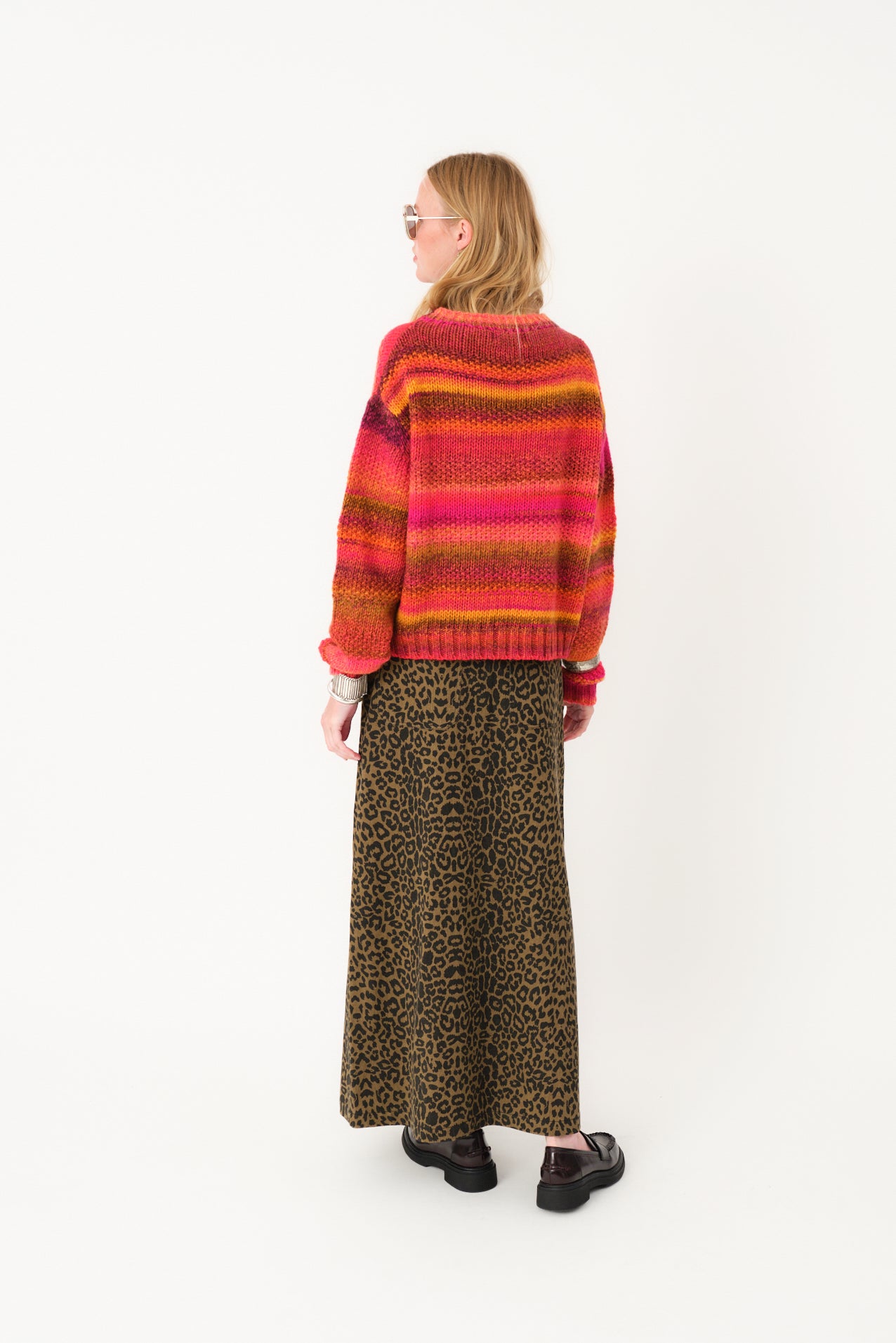 Lollys Laundry LunaLL Maxi Skirt Skirt 72 Leopard Print