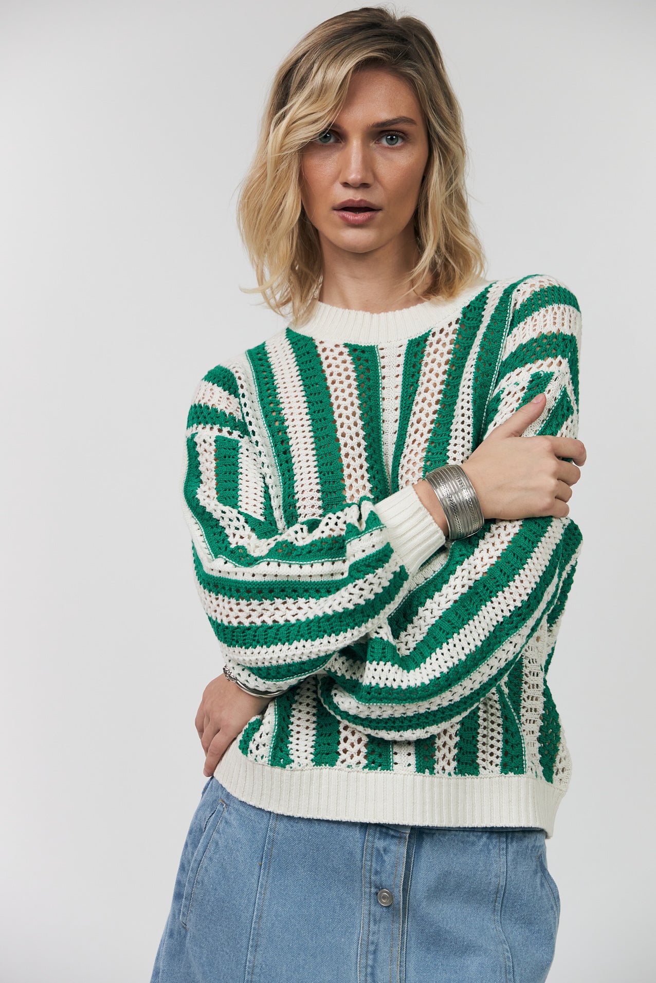 LusaLL Knit Jumper - Green