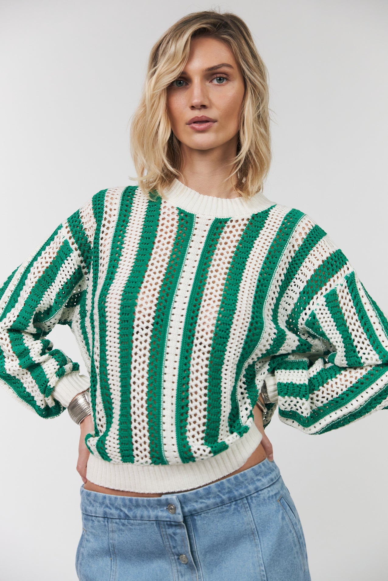 LusaLL Knit Jumper - Green