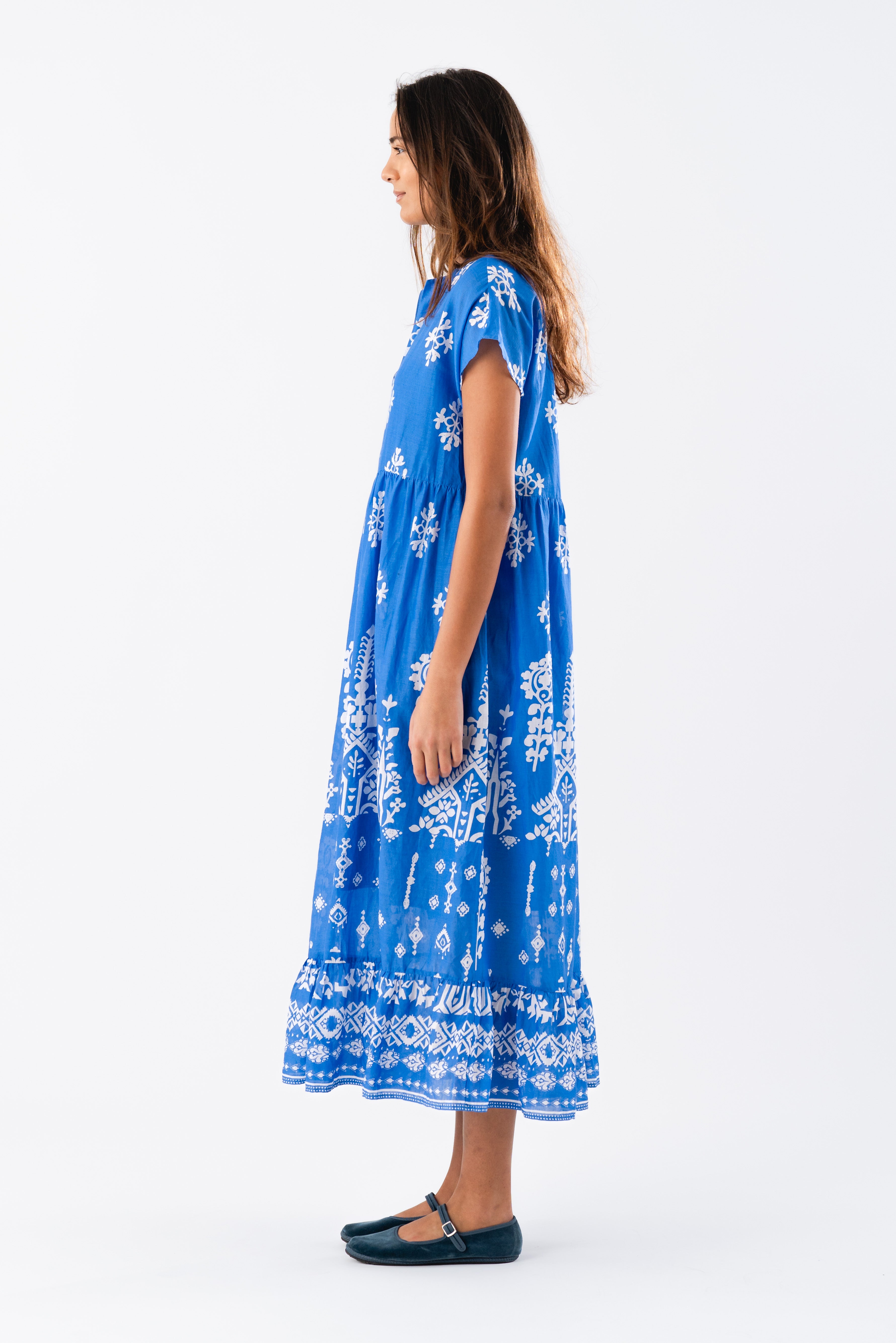 Lollys Laundry MackayLL Maxi Dress SS Dress 20 Blue