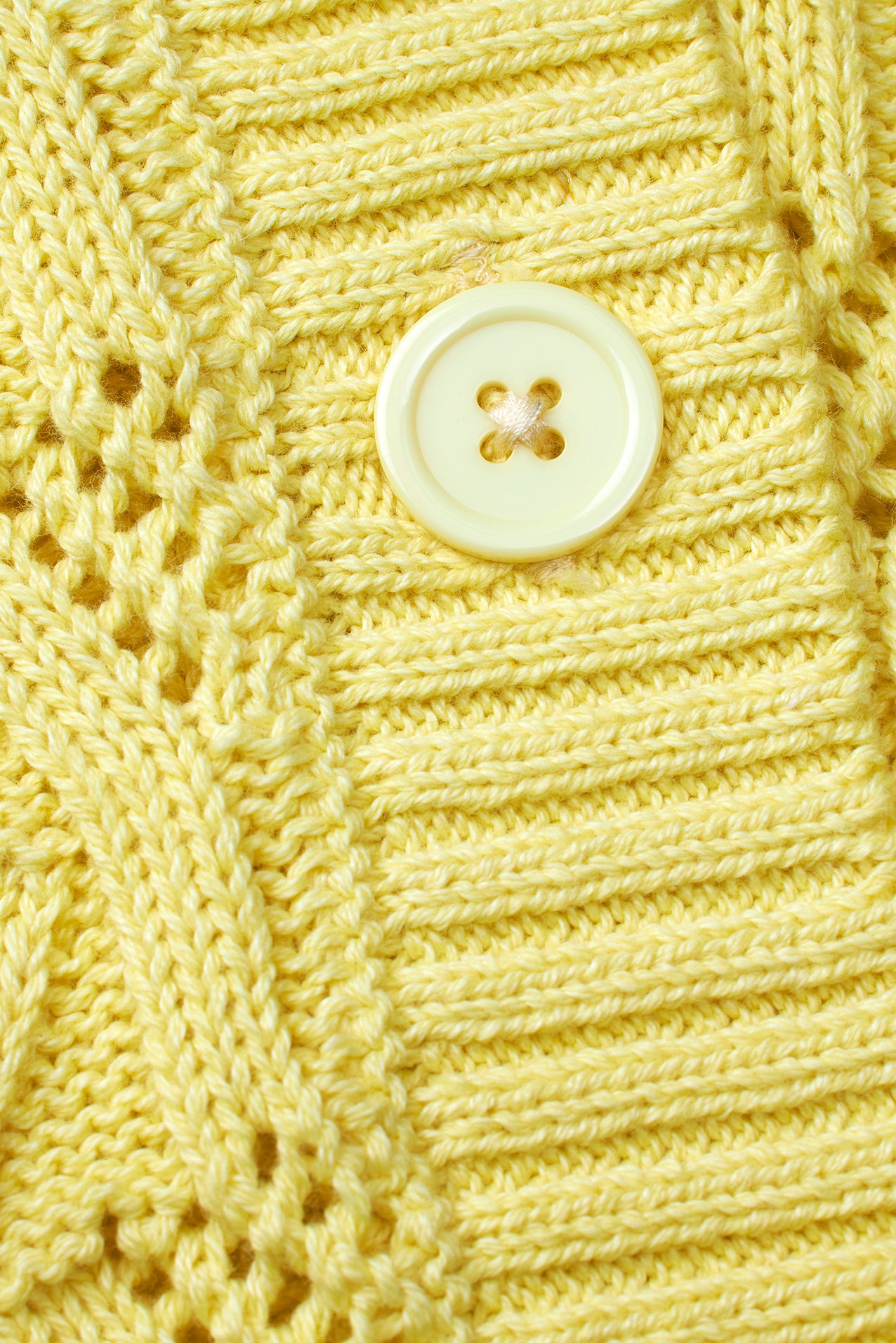 Lollys Laundry MalaLL Cardigan SS Jumper 39 Yellow