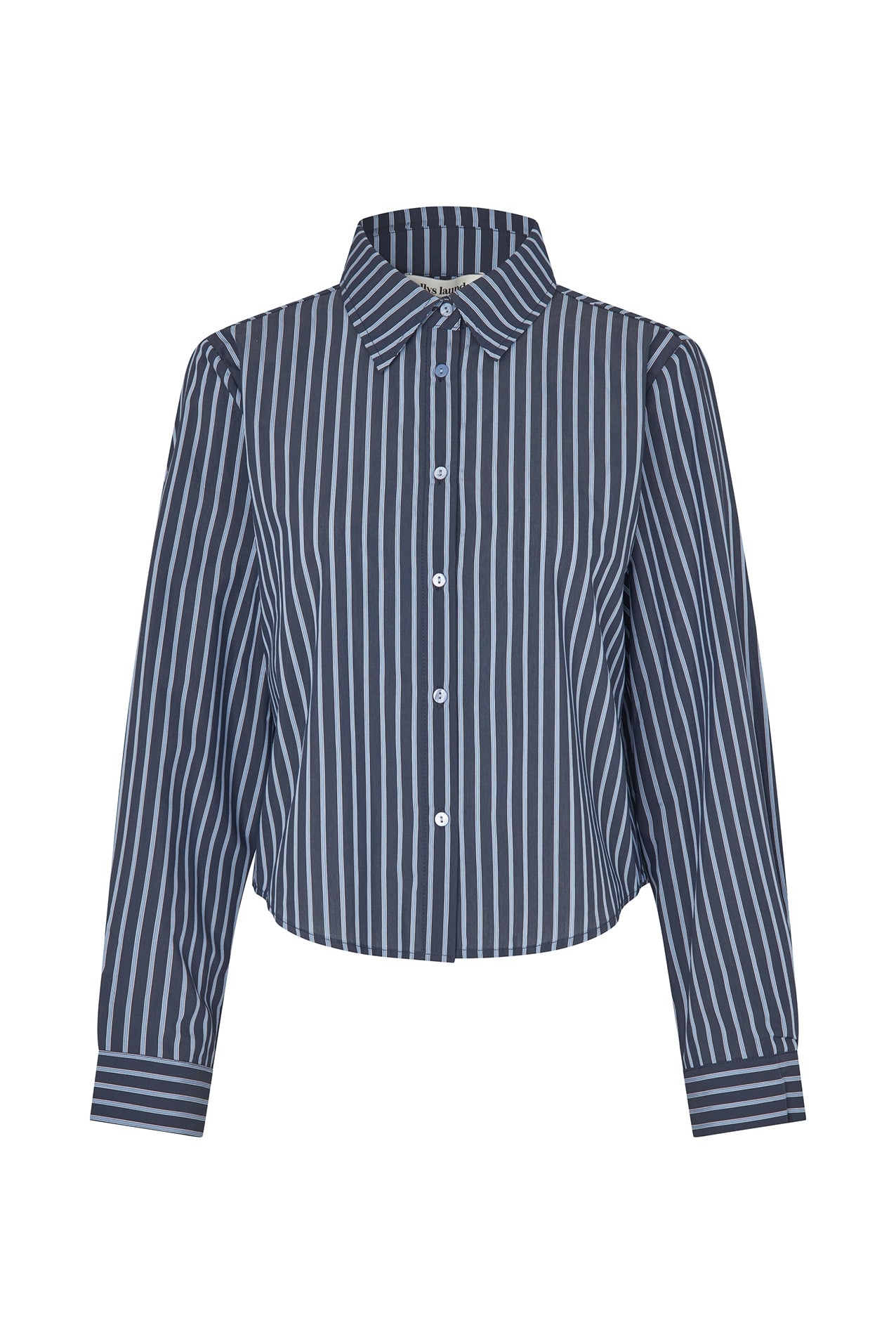 Lollys Laundry MarinaLL Cropped Shirt Shirt 23 Dark Blue