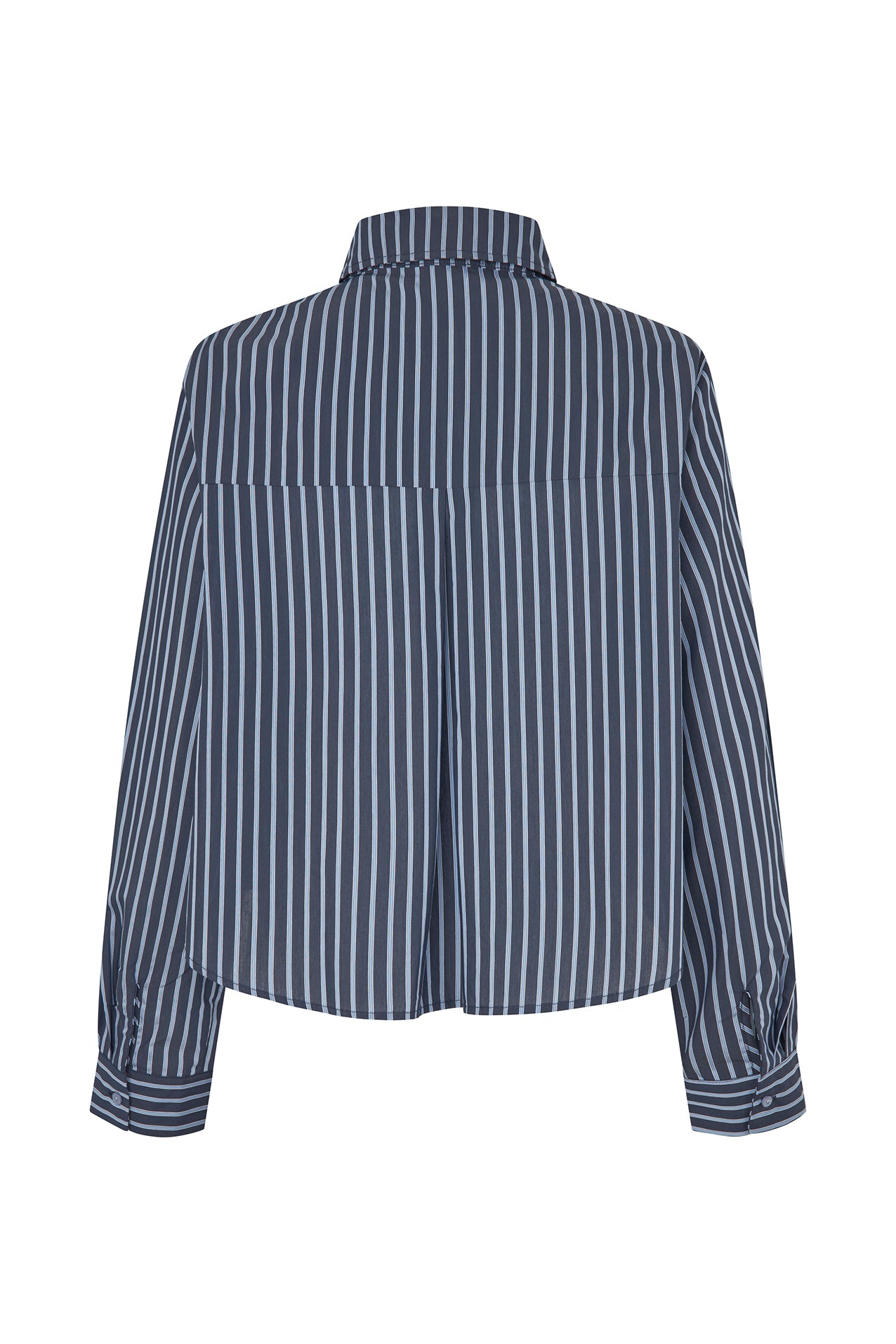 Lollys Laundry MarinaLL Cropped Shirt Shirt 23 Dark Blue