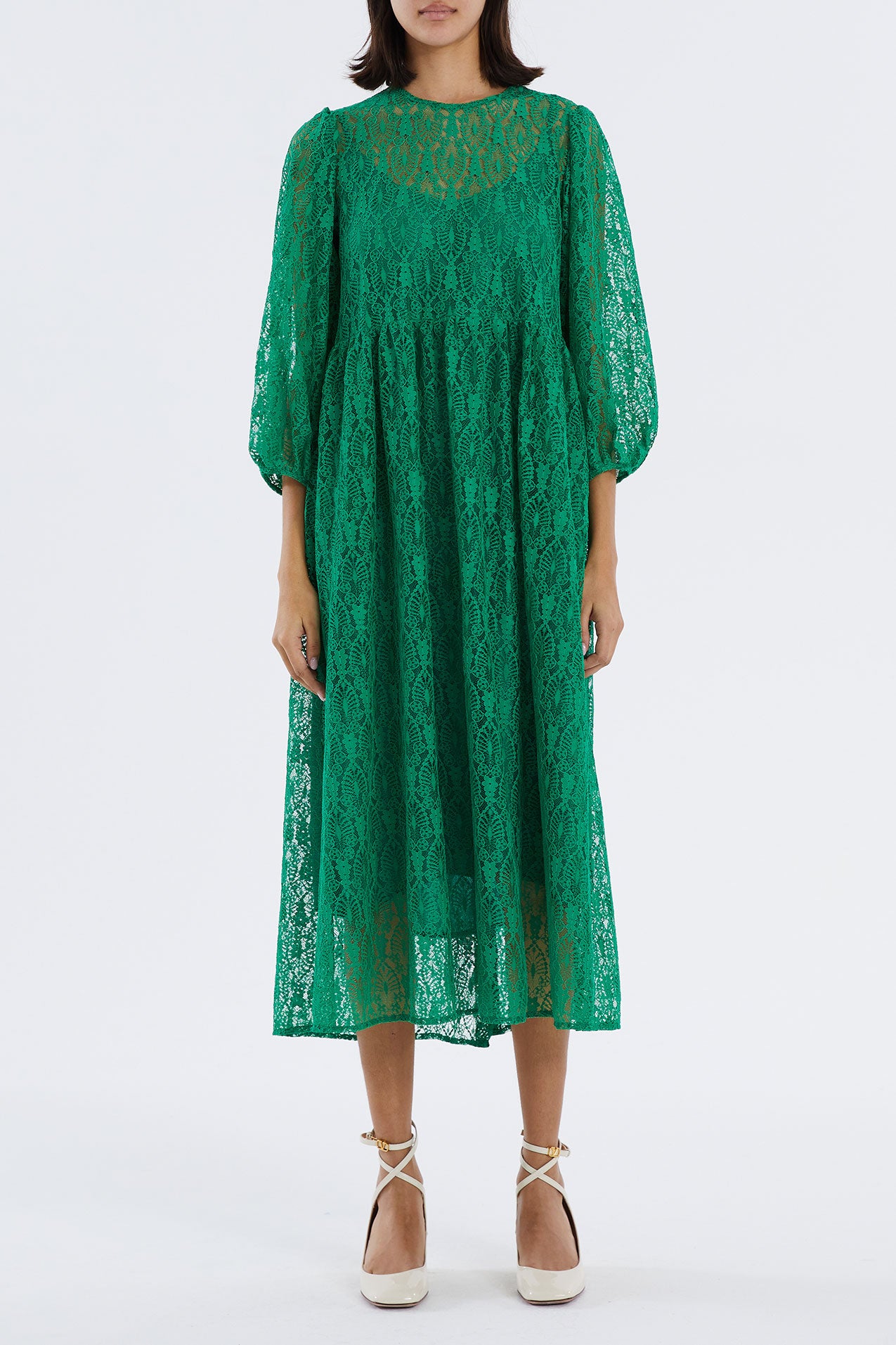 Lollys Laundry Marion Dress Dress 40 Green