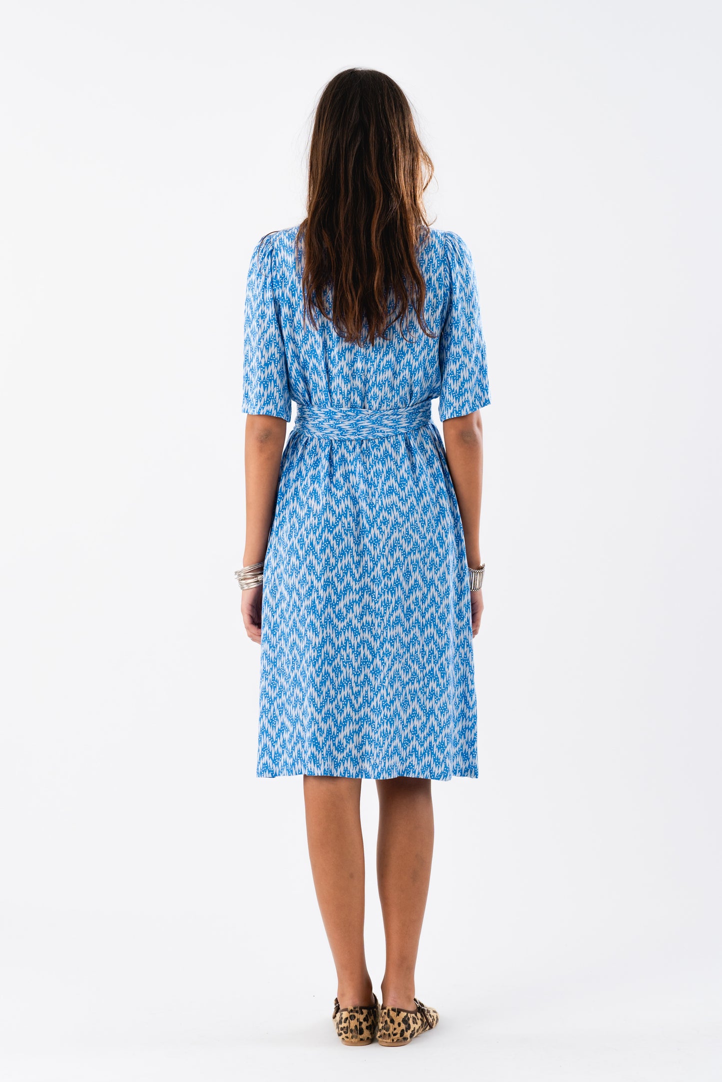 Lollys Laundry MataLL Midi Dress SS Dress 20 Blue