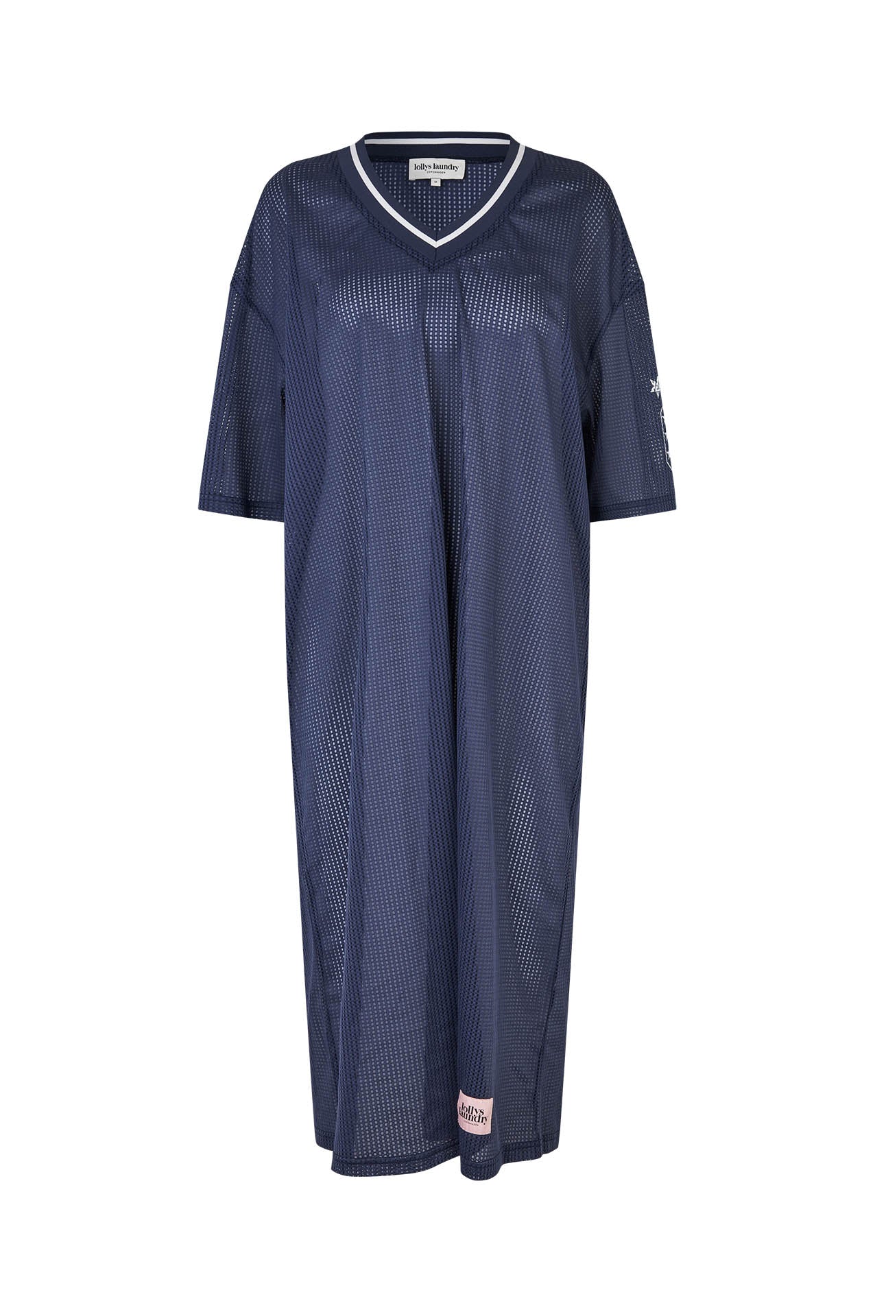 Lollys Laundry MillaLL sporty Mesh Dress Dress 23 Dark Blue