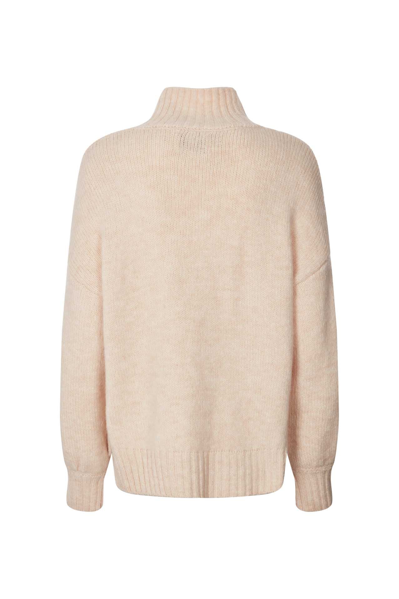 Lollys Laundry Mille Knit Jumper 02 Creme